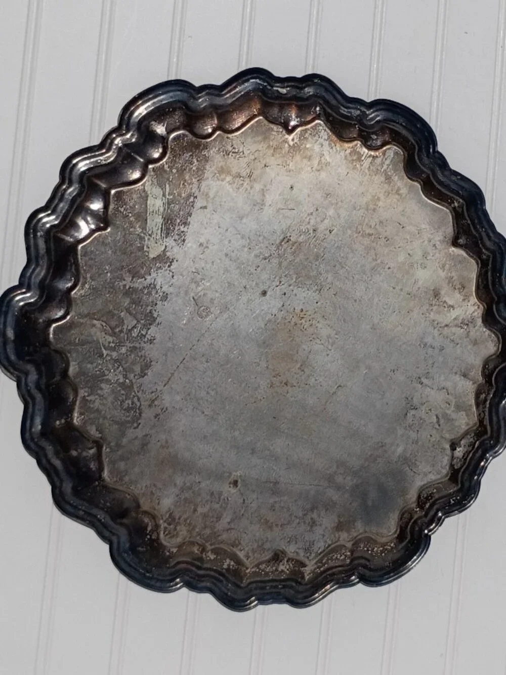 Vintage Silverplate Serving Tray Platter 16